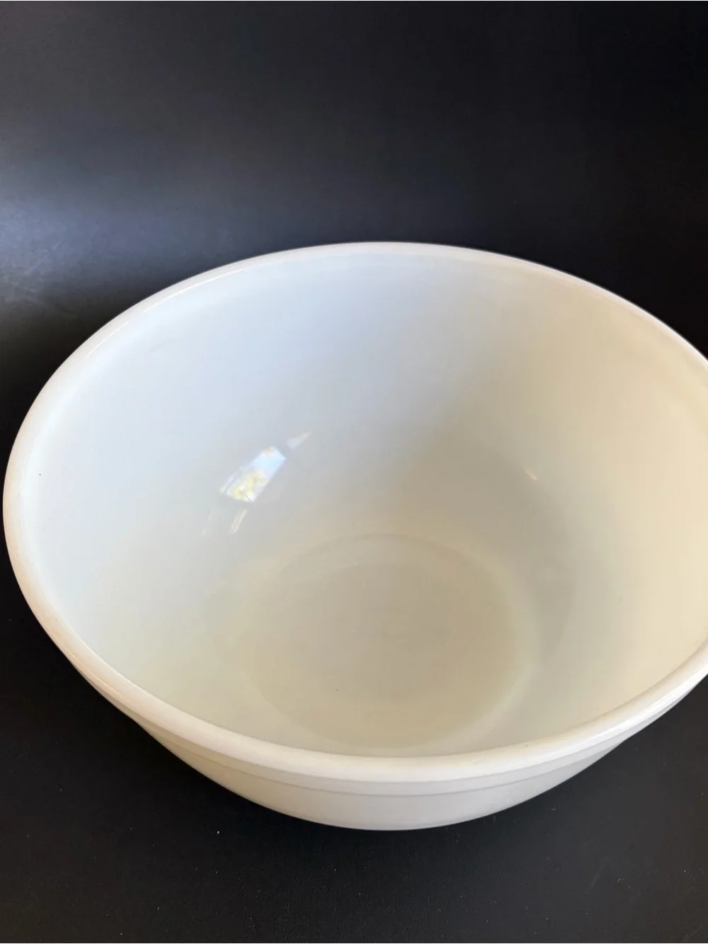 Vintage Pyrex Opal White Nesting Mixing Bowl #403